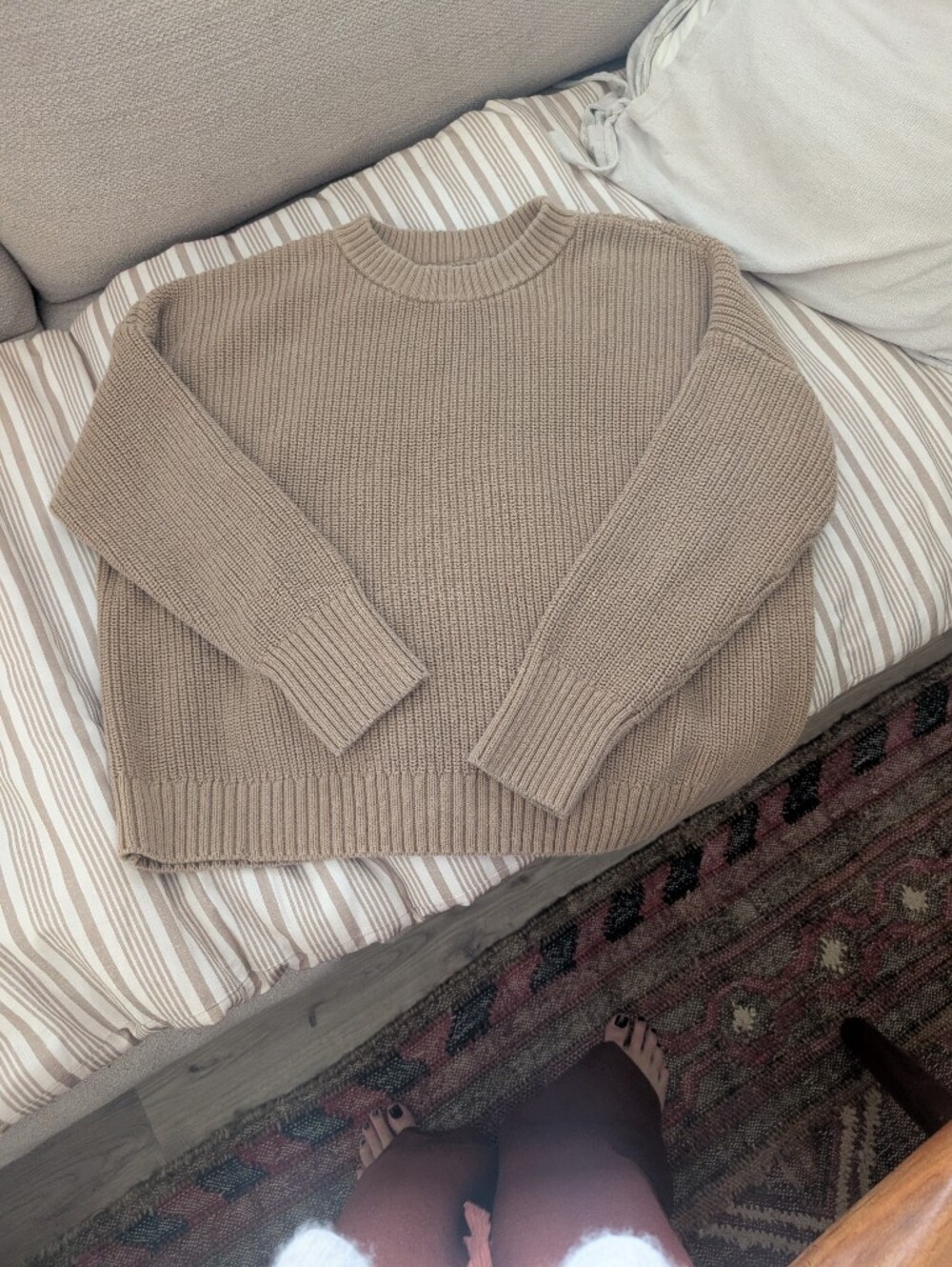 Tradlands Cotton Shelter Crewneck Sweater